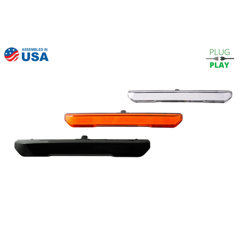  Diode Dynamics - LED Sidemarkers for 2020-2024 GMC Sierra/Canyon, Clear (set)